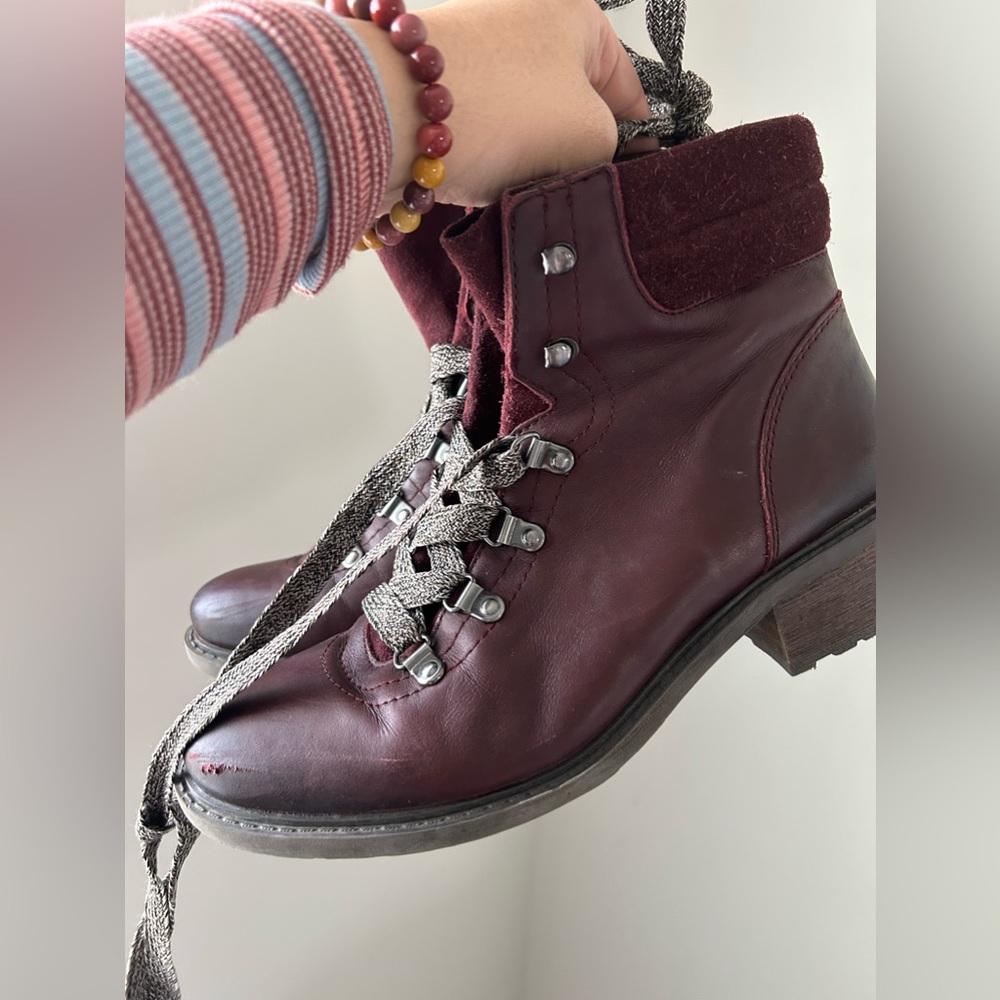 Sam Edelman combat boots